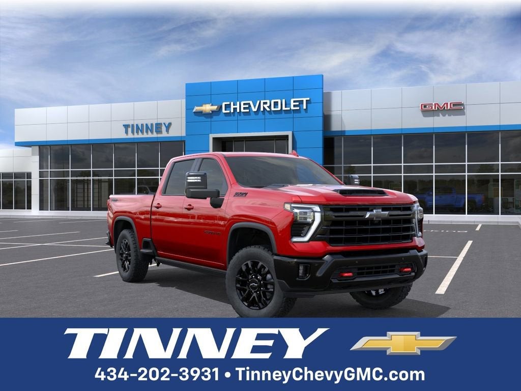 2026 Chevrolet Silverado 2500 HD LTZ in Radiant Red Tintcoat — front three-quarter view