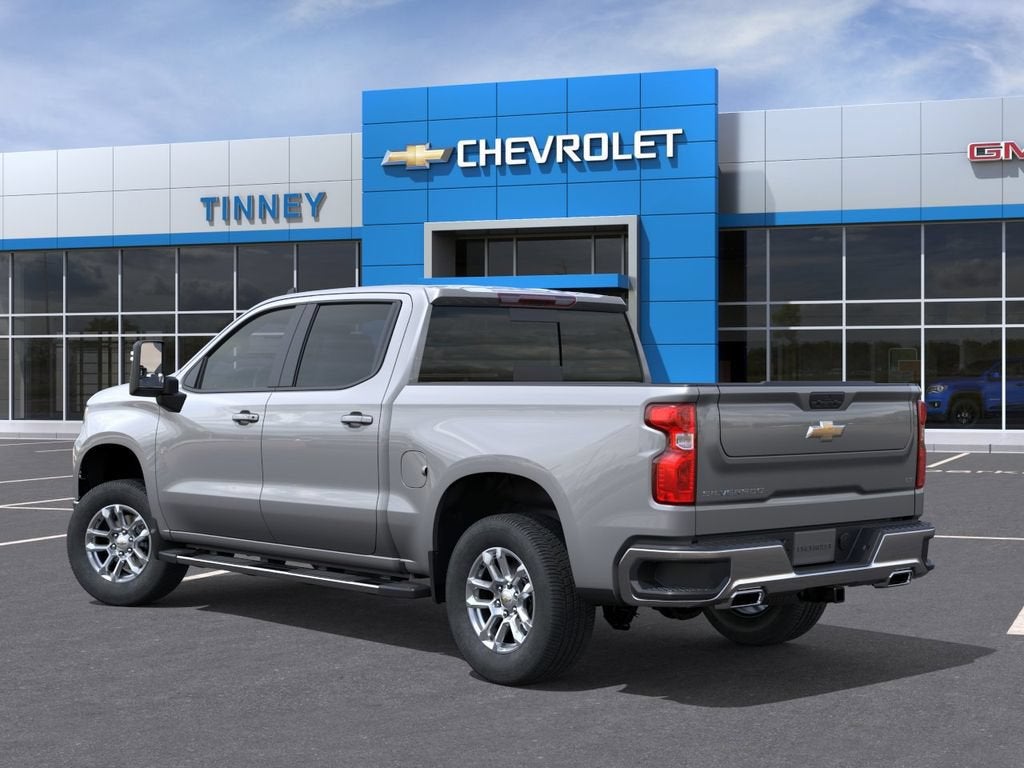 2026 Chevrolet Silverado 1500 — rear three-quarter view