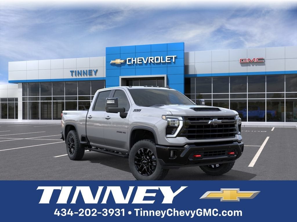 2026 Chevrolet Silverado 2500 HD LT in Sterling Gray Metallic — front three-quarter view