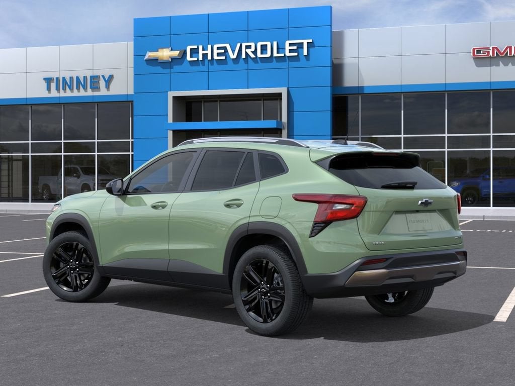 2026 Chevrolet Trax — rear three-quarter view